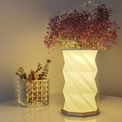 10 Pks Portable LED Folding Rotating USB Charging Atmosphere Night